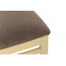 Стул полумягкий Соло венский (Тон 10 Слоновая кость RAL 1015 / ткань :Бренди латте)