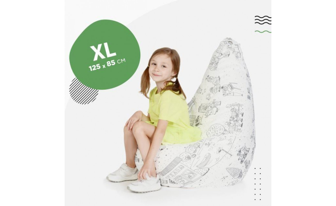Кресло-мешокРаскраска XL 125x85