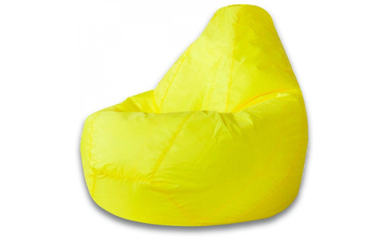 Кресло Мешок Желтое Оксфорд XL 125x85