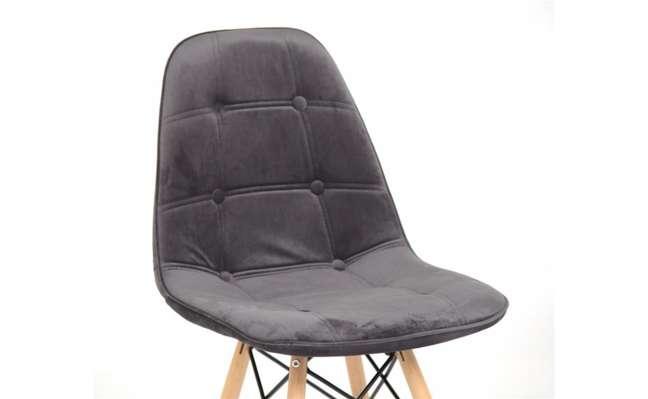 Стул 301K /Alex soft (B-3) Grey velvet