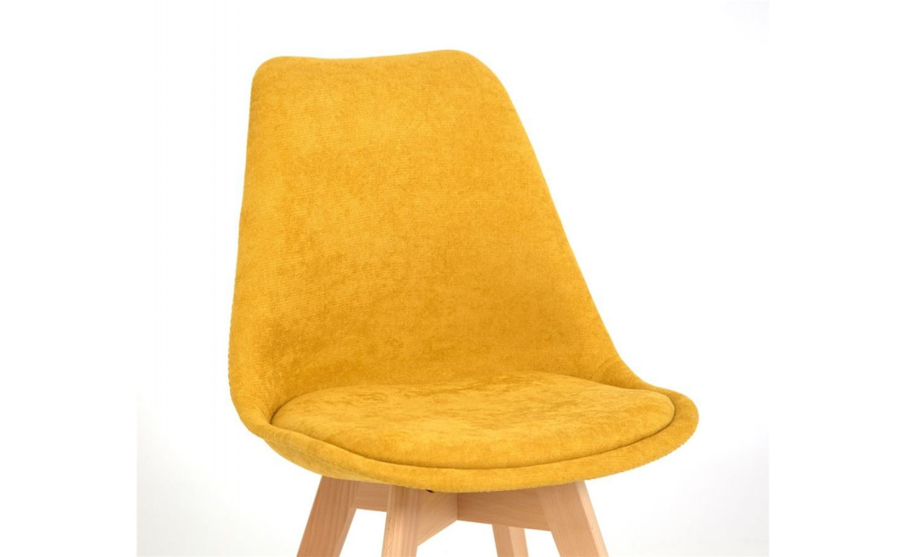 Стул PP-635-1 Milan Soft (G-100) Yellow